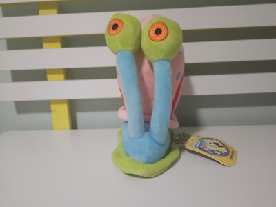 GARY THE SNAIL PLUSH TOY PLAY BY PLAY 2018 WITH TAGS SPONGEBOB CHARACTER TOY NIC