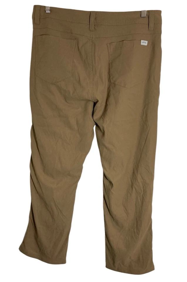 Pantalones Orvis 32x30 (se adapta a 34x29) beige forrados de vellón para exteriores Foto 2 de 3