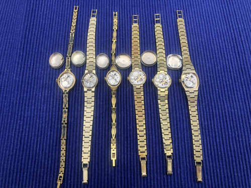 Vintage Armbanduhr Damen Möwe Russland zur Bergung für Ersatzteile.6 Stk. - Bild 12 von 12