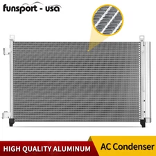 Aluminum A/C AC Condenser for 2014-2020 Nissan Rogue 2.5L With Receiver Drier