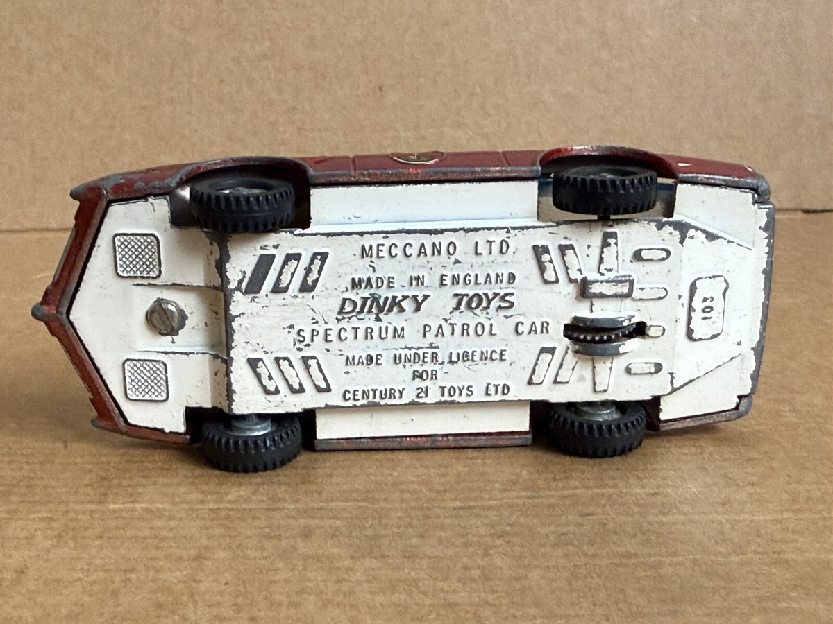 dinky toys SPECTRUM PATROL CAR ミニカー 103: Spectrum Patrol Car – Dinky Toys: TV Shows, Space and