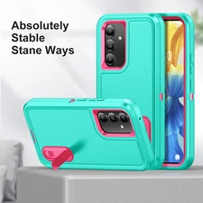 For Samsung Galaxy A54 5G, Luxury Shockproof Hybrid Armor KickStand Case Cover