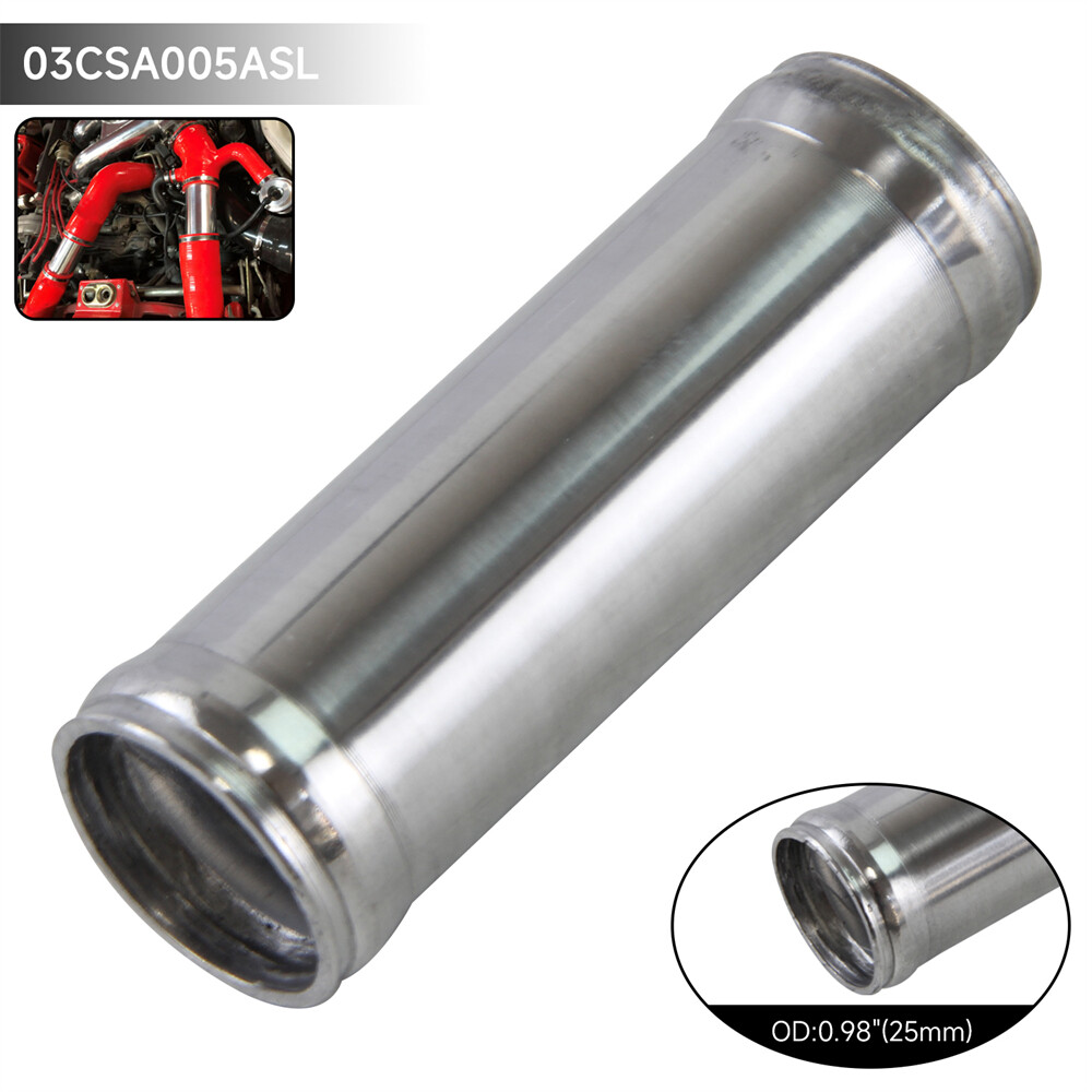 Aluminum Hose Adapter Tube Joiner Pipe Coupler Connector 25mm 0.98 L=76mm | Australia