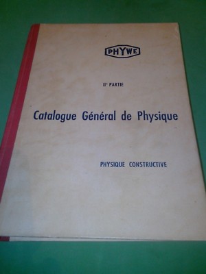 Allgemeiner Physikkatalog (T.2: Bauphysik) - Phywe