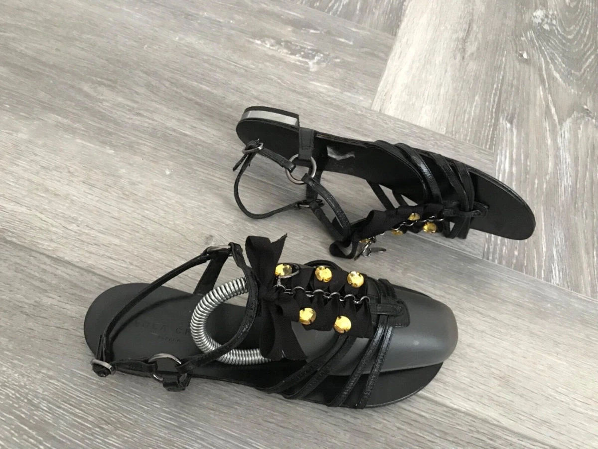 Black sandals cheap sale uk