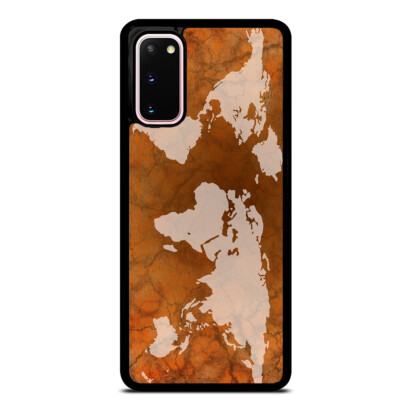 World Map Globe Earth Case Cover Samsung Galaxy Note 20 Ultra 10 Plus 