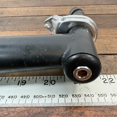 Potence VTT Vintage 25,4 Mm 135 Mm Acier Noire - 1 Pouce