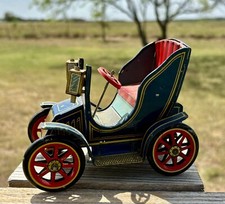 Vintage Tin Toy Car Lever Action Works by Modern Toys