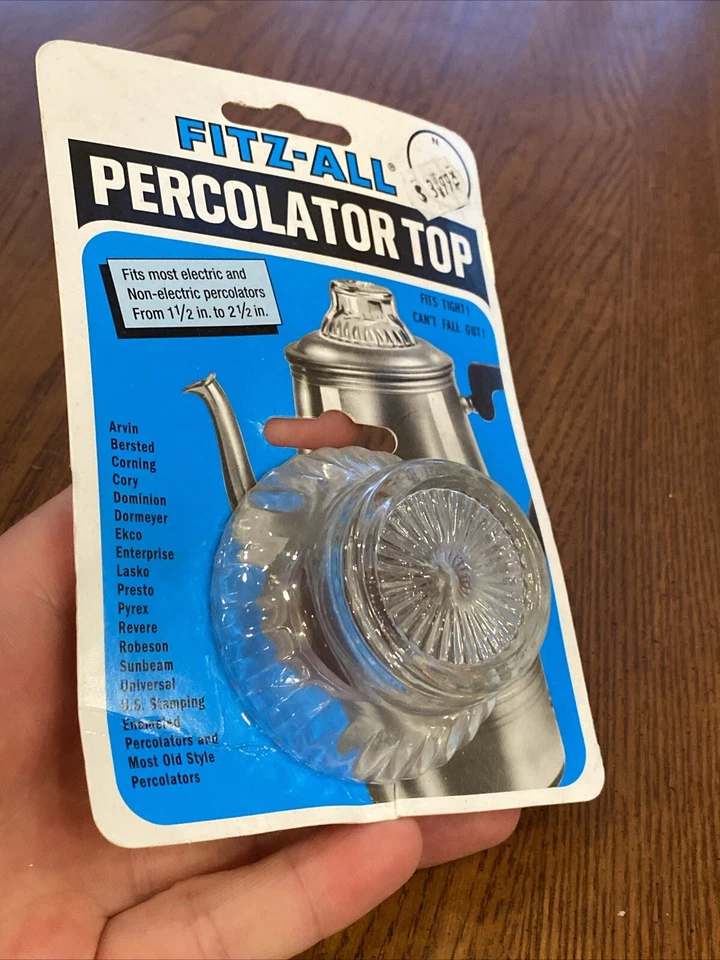 Botão superior NOS Fitz All 246 de substituição compatível com a maioria das cafeteiras 1,5”-2,5” - Imagem 2 de 4