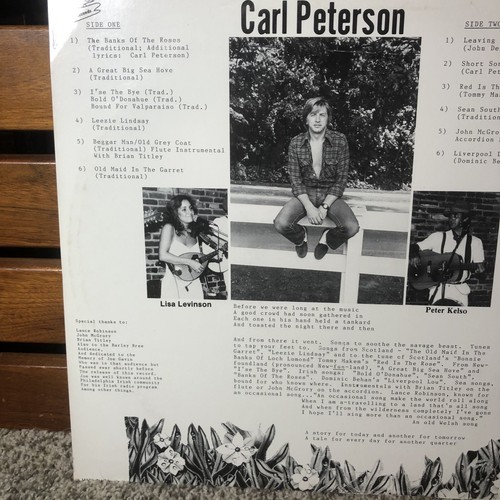 Carl Peterson And The Wooden Spoon Live At The Barley Bree Inn Vinyl Record - Imagen 5 de 13