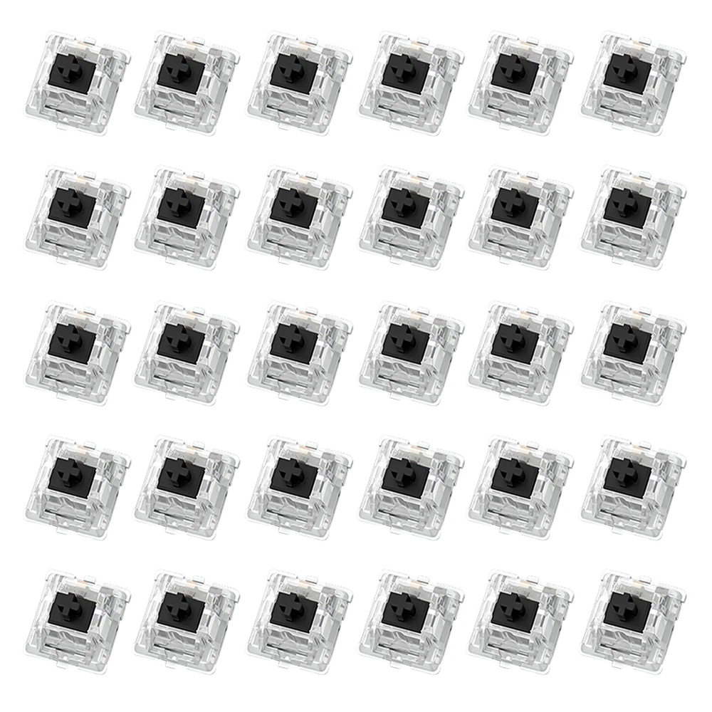 Upgrade your typing experience with this set of 30 mechanical keyboard replacement switch axes for DIY keyboard customization and enhanced performance