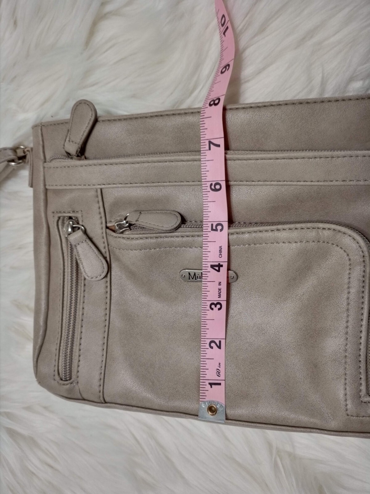 MultiSac Purse Crossbody Women's Handbag Shoulder Medium Beige