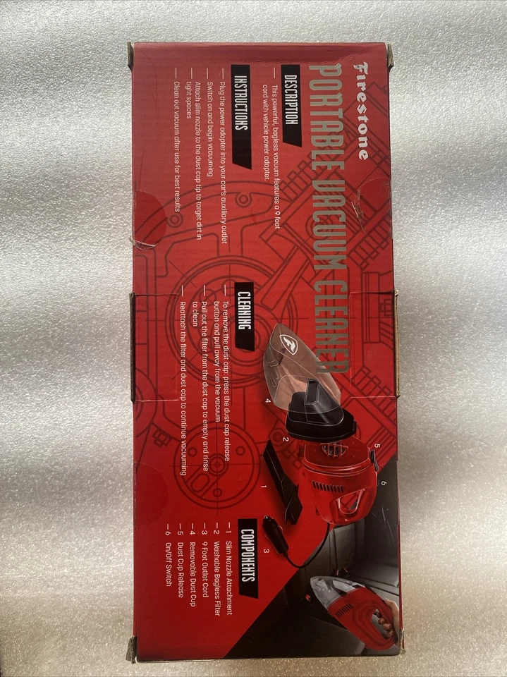 Two New 12V Handheld Auto Or Home Portable Vacuum Cleaner 12 Volts - Image 4 of 4