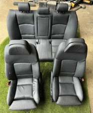 2011 -2015 BMW 535I FRONT AND REAR SEATS ASSEMBLY SPORT HEATED BLACK SET OEM