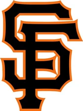 San Francisco Giants Logo - Die Cut Laminated Vinyl Sticker/Decal MLB