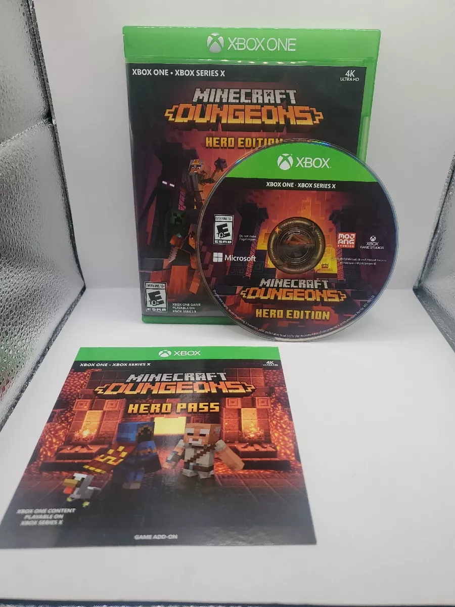 Minecraft Dungeons Hero Edition Xbox One Series X 2020