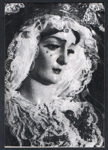 Holy card de la Virgin Dolorosa estampa santino image pieuse