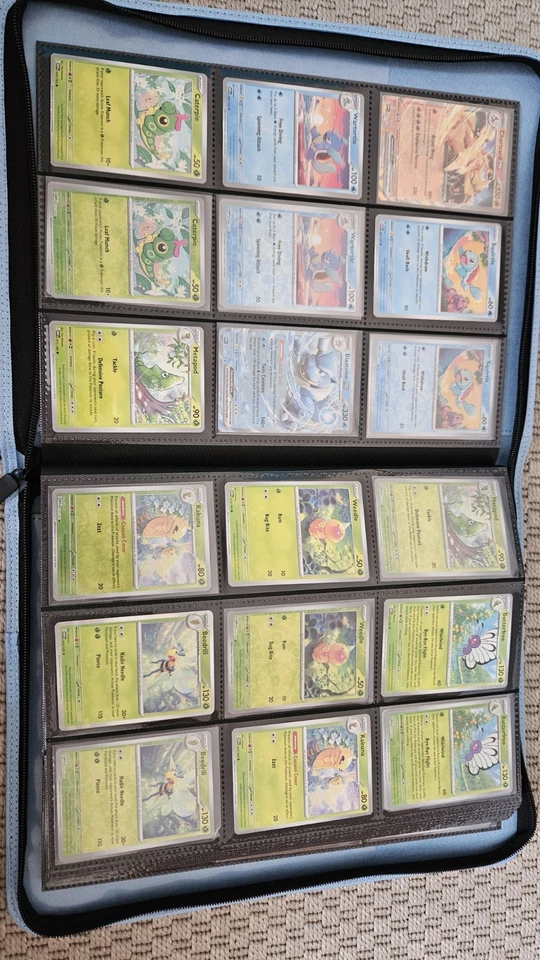 Pokemon 151 Base Set Complete 165/165 Common/Reverse Holos/Ex/Promos Binder NM - Image 2 of 4