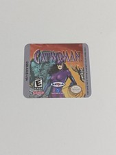 CATWOMAN (USA) Game Boy / GameBoy COLOR GB GBC replacement Label Decal