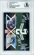 2005 Donruss Elite Face 2 Face Black #CB-16 Marshall Faulk & Shaun Alexander