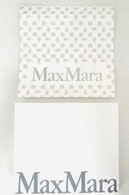 Authentic Max Mara Gift Box w/ Sleeve Medium 15x2x14'' for Sweater Skirt Slacks