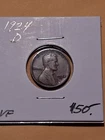 1924-D LINCOLN CENT. VF CONDITION. ORIGINAL. KEY DATE