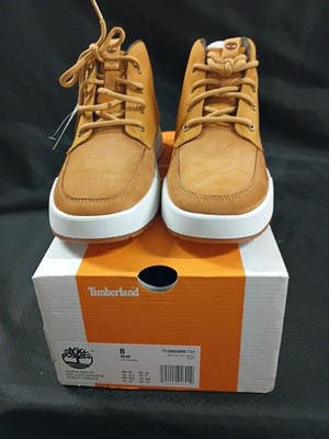 Timberland Maple Grove Mid Lace Sneaker Wheat Nubuck Mens Size 8 TB 0a6tww754