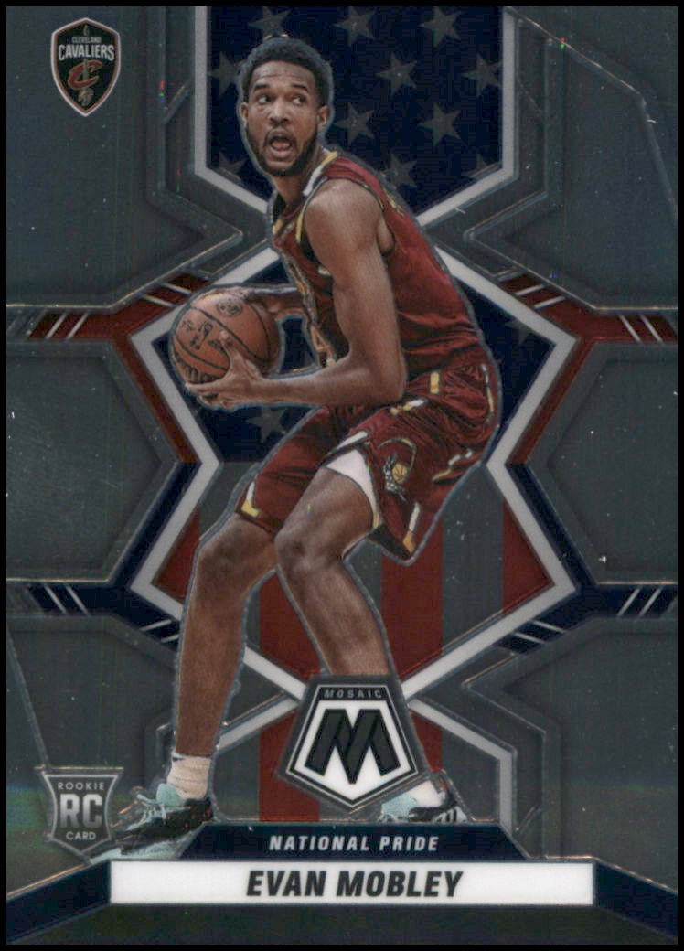2021-22 Panini Mosaic #258 Evan Mobley