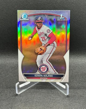 2023 Bowman Chrome #BCP-169 Edwin Solano Prospects Refractor /499