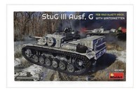 Miniart 35362 1/35 Stug III Ausf. G Feb 1943 Alkett Prod. Bausatz Winterketten