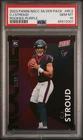 2023 Panini NSCC Silver Packs Rookies #RC2 Cj Stroud Rookie Purple 24/25 PSA 10