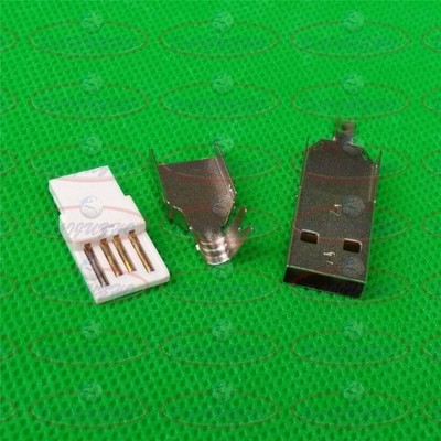 New 5PCS USB Type-A Male Three Types Plug Connector #zc