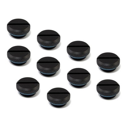 XSPC G1/4 Leerstecker V2 - Mattschwarz (10er Pack)