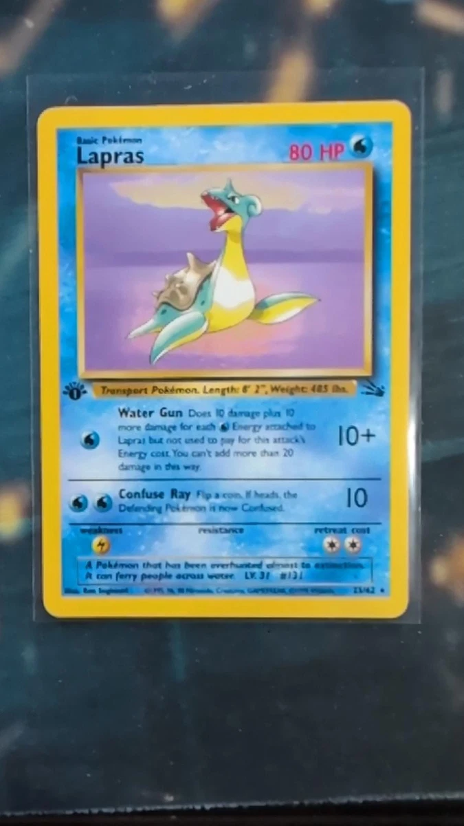 First Edition Pokmon Individual Fossil Cards for sale | eBay