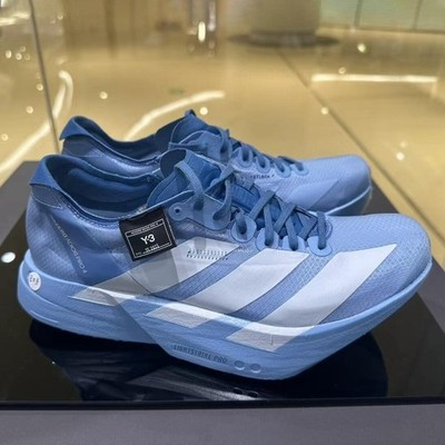 DS adidas Y-3 Adizero Adios Pro 4 'Ash Blue' Men s Shoes JS3148