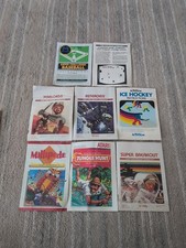 Lot of 8 Atari Game Manuals Vintage Instruction Book Catalog Booklets