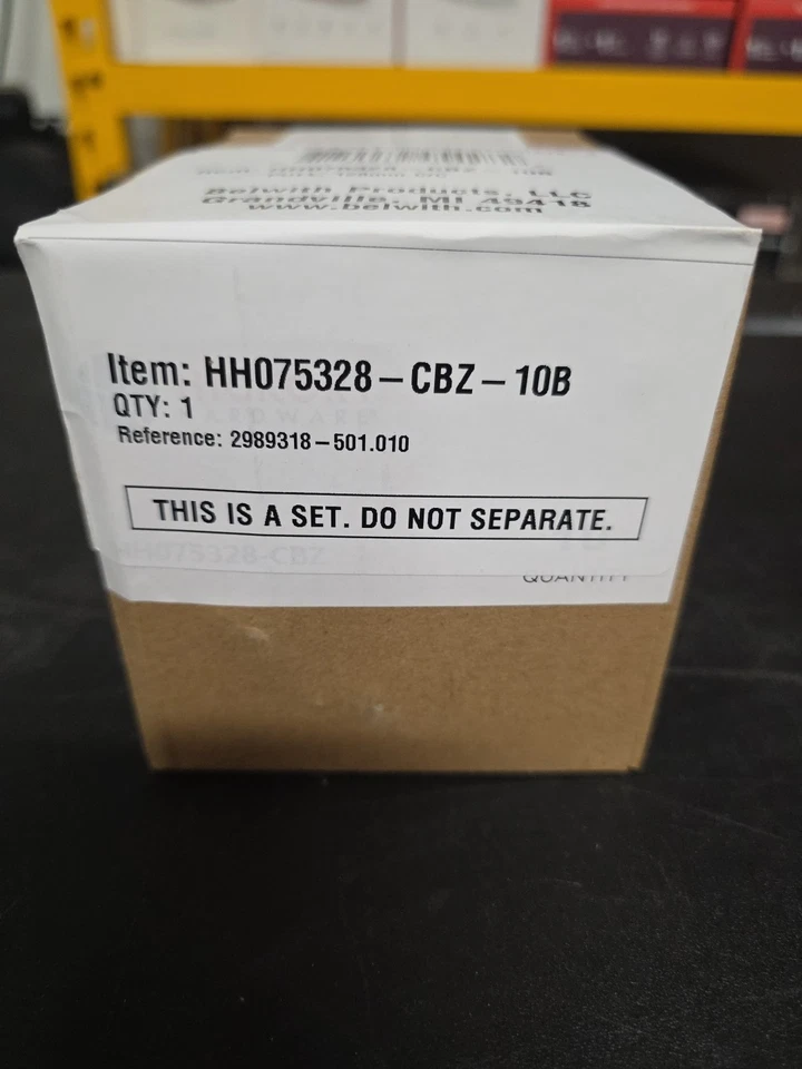 Herrajes de nogal americano HH075328-CBZ tirador 5 1/16 pulgadas Pack de 10 Champagne Bronce Foto 3 de 4