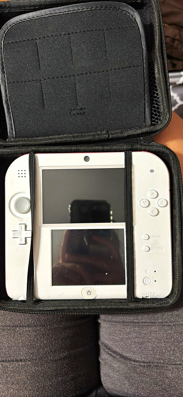 Nintendo 2DS Console w/ Carrying Case + 2 Games: Donkey Kong & Mario