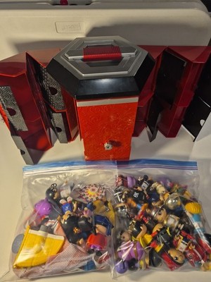 RYANS WORLD Shadow Warrior Mystery Case Box Storage  & 75+ Pcs Figures Accs