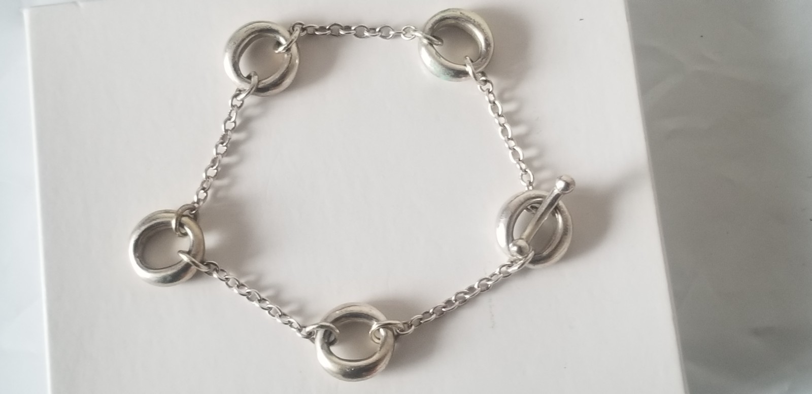 Tiffany & Co. Elsa Peretti Sterling Silver Sevillana Bracelet