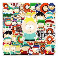 South Park Multicolor Paper Sticker Set - Butters, Cartman, Kenny, Stan, Kyle