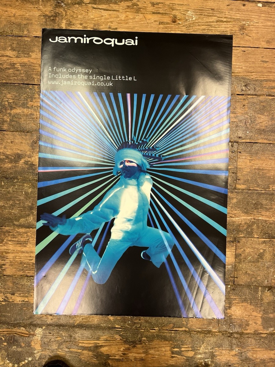 Vintage Rare Jamiroquai A Funk Odyssey Promotional Poster original