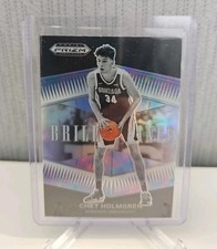 2022 Panini Prizm Draft Picks Brilliance Chet Holmgren Silver Rookie RC Thunder