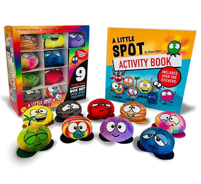 #ad #ad A Little SPOT of Feelings 9 Plush Toys with Activity Book Box Set Paperback $33.14