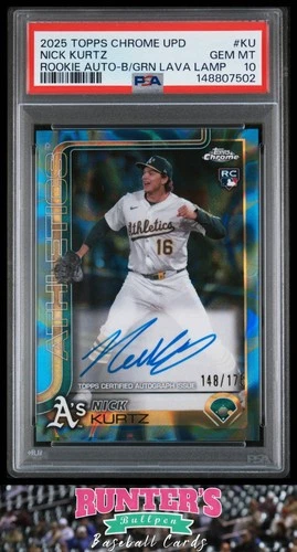 Nick Kurtz 2025 Topps Chrome Nick Kurtz Blue