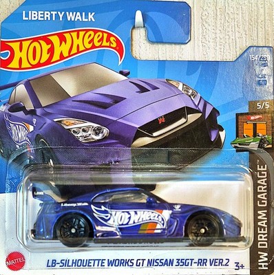 Hot Wheels LB-Silhouette Works GT Nissan 35GT-RR | Blau | HW Dream Garage | OVP