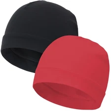 100% Cotton Skull Caps for Men Women Breathable Night Cap Sleep Hats Soft Lightw
