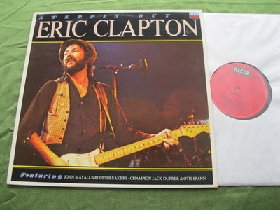 LP Eric Clapton Feat. John Mayall's Bluesbreakers Steppin' Out 1981