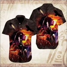 Native Hawaiian Shirt Unisex Full Size Adult Colorful HW2737
