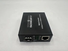 Original Rackmount.It MC732-X 1000Base-TX to 1000Base-fx SFP Media Converter